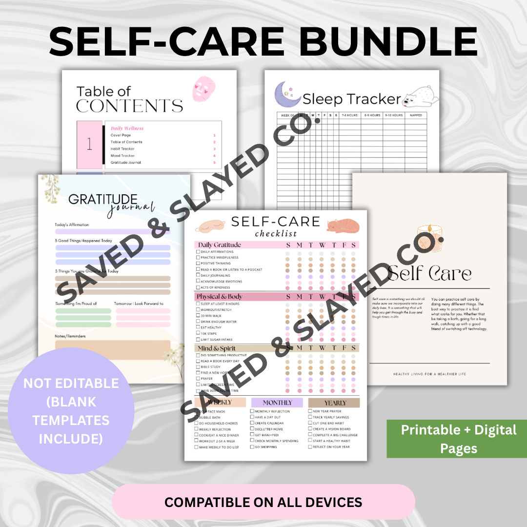 The Ultimate Self-Care Journal